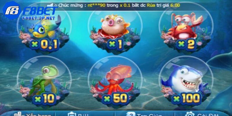 Bắn cá 999 F8BET: Giải trí đỉnh cao với đồ họa đẹp mắt