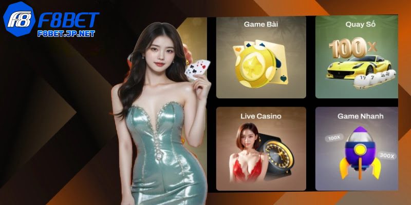 Game bài F8bet – Sân chơi đẳng cấp cho các VIP